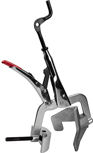 JointMaster Pro, 90 Degree Angle Clamp, Throat Depth: 3.5, Max Clamp Capacity: 1.57″, Max Pass-Through Capacity: 2.0″, Overall Length: 11, T-Joint Clamp Tool, Quick-release, PK114