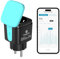 GreenSun Wlan Steckdose Outdoor Alexa - Wlan Steckdose mit Strommessung Smart Life Steckdose Smart Steckdose Alexa Steckdose Smart Home Zeitschaltuhr Steckdose Wasserdicht IP44 16A 2.4Ghz WiFi