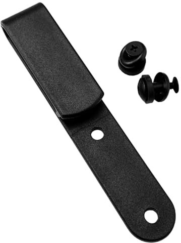LUOFANG Clip da Cintura per fondine in Fodero Kydex K Guaina Clip in Vita Accessori Fodero Clip Posteriore Clip da Cintura con Viti per Strumento
