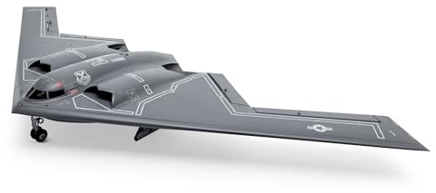E-Flite Micro B‑2 Spirit of America Twin 30 mm EDF – 853 mm Spannweite, BNF Basic, AS3X & Safe Select, 3S 850 mAh LiPo-kompatibel – RC Stealth-Bomber für Fortgeschrittene Piloten