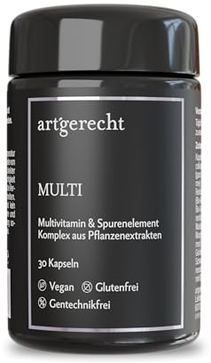 Multivitamin Mineralstoff Komplex – 30 Kapseln | Hochwertiger Multivitamin- und Spurenelement Komplex | Mit 21 essenziellen Vitalstoffen | Unterstützt Energie, Immunsystem & Wohlbefinden