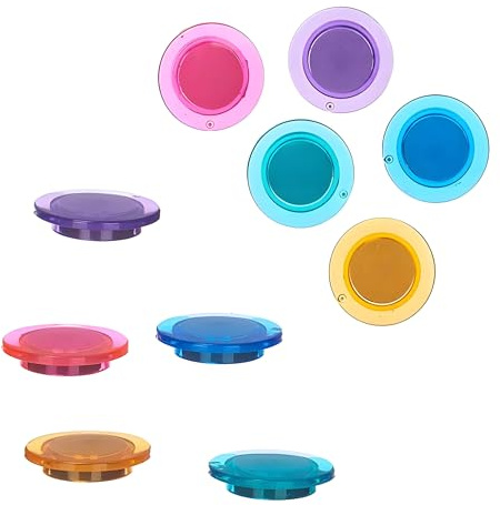 PARENCE.- Lot de 10 Aimants Multifonctions - Revêtement Plastique