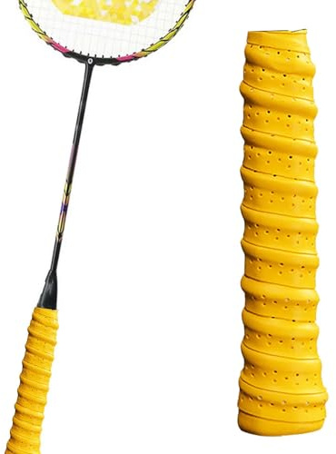 Teksome Badmintonracketgrepp,Tennisracketgrepp - Racket Grip Tape Super | Absorbent,Racket handtagstejp, Super Absorbent Tennis Overgrip, Anti-Slip, Svettabsorberande för Dam För Tennis