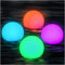 JONRRYIN Pool Lichter Schwimmend, 4 Stück Teichbeleuchtung, Poolbeleuchtung mit Fernbedienung, 16 RGB Farbwechsel Wasserdichte Lichter für Pool Garten, Teich, Party