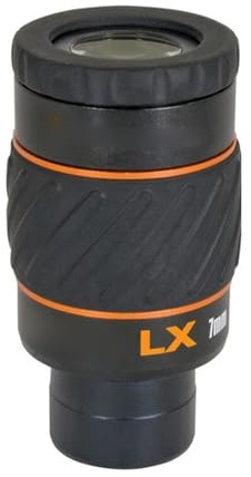 Telescope Accessories LX 2.3/5/7/9/12/18/25mm Oculare grandangolare 60 gradi Telescopio Planetario Oculare 1,25 (7 mm)