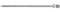fischer PowerFast II CTP 8,0 x 400, kraftvolle Holzbauschraube mit Senkkopf, Innenstern-Aufnahme und Teilgewinde, für den konstruktiven Holzbau, 50 Stk.