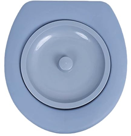 FOMIYES Toilet Seat Bucket with Lid Toilet Mat Potty Seat for Camping Supplies Portable Toilet Simple Pvc Plastic Barrel
