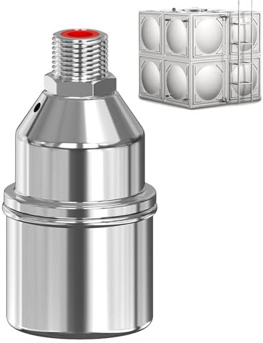 Valvola a galleggiante automatica, valvola galleggiante – piscina auto riempimento galleggiante – Waterline – riempimento auto e spegnimento dispositivi in acciaio per bestiame