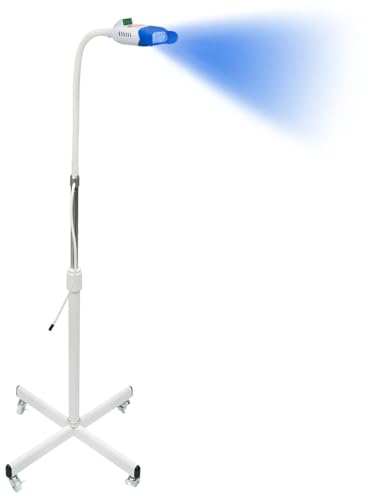 Tandblekningsenhet, tandblekningslampa 6 000 MW/CM² med 10 lysdioder, blekningslampa med steriliserande munskydd, automatisk avstängning 20 min, för klinik och salong
