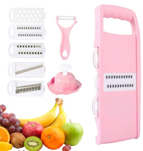 Tritatore Di Alimenti | Tritatore Ergonomico Sicuro e Antiscivolo,Tritaverdure Da Cucina - Per Patate Formaggio Carne Aglio Insalata Frutta Uova E La Cottura Del Pollo