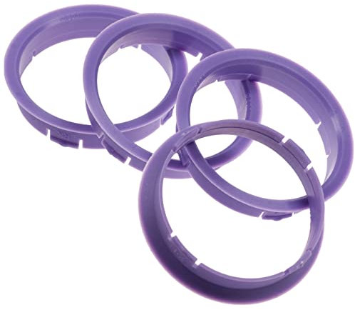 4X Zentrierringe 63,3 x 60,1 mm lila Felgen Ringe Made in Germany