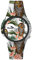 Doodle Watch Armbanduhr Wild Mood Tattoouhr Tiger Weiß DO39004