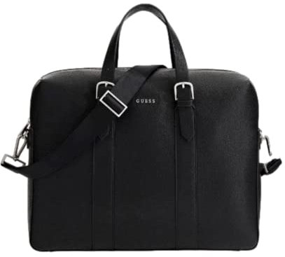 GUESS Riviera Crossbody FL, Bag Men, Bla