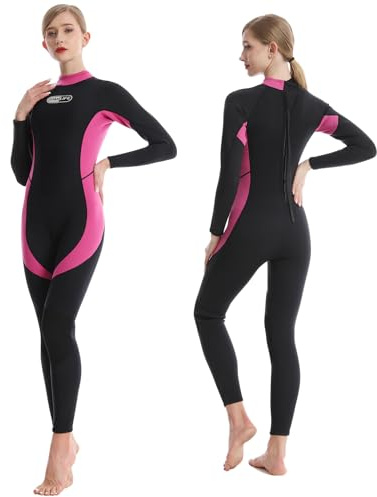 Glimilife Mute Uomo Donna, Muta sub Shorty Uomo 3mm/Muta Intera in Neoprene da Donna Corpo Intero in Acqua Fredda Mantieniti al Caldo per Immersioni Surf Snorkeling Kayak