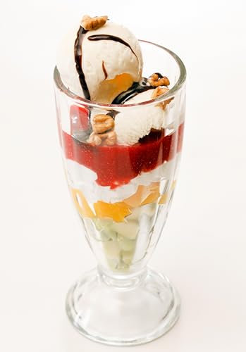 Topkapi 51128 Arctic - Eisbecher, Eiskaffeebecher, Eis, Milch Shake, Frappe, ~325 ml, 6 Stück