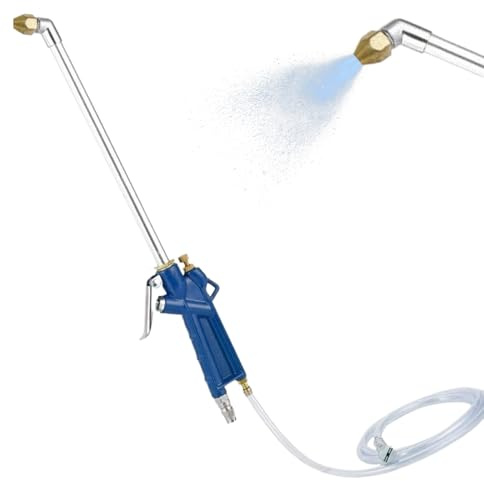 Qukoielly Soffiatore Polverizzatore,Pistola Pneumatica Ad Alta Pressione con Tubo | Accessorio Ergonomico per Detergere Veicoli Casa Pneumatici Filtri Aria Cura Quotidiana