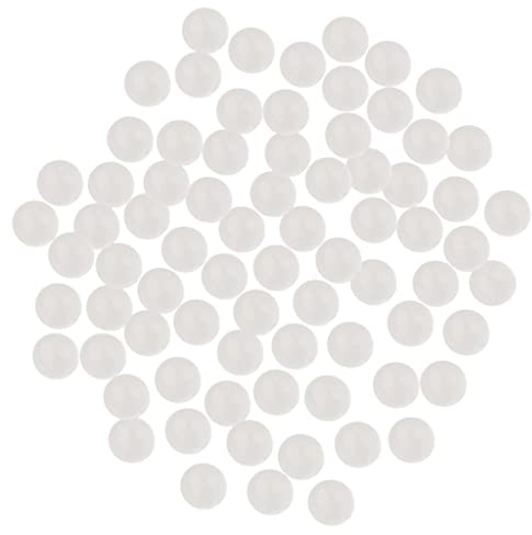 Milageto 350pcs 10mm Vetro Trasparente Biglie Perline Palla per, 100pcs- 8mm