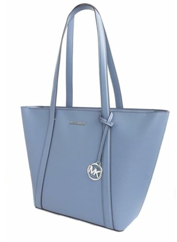 Michael Kors Damen-Handtasche, Pratt-Denim, Blau, 28 x 28 x 13 cm