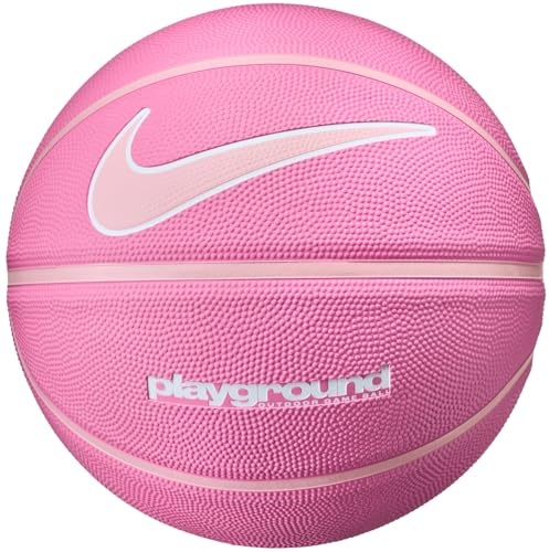Nike Everyday Playground Basketball 8P – Outdoor Street Basketball Ball – Deflated geliefert, Playful Pink/Pink Foam/White, 6