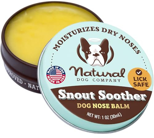 Natural Dog Company Snout Soother Dog Nose Balm β 1 oz Tin