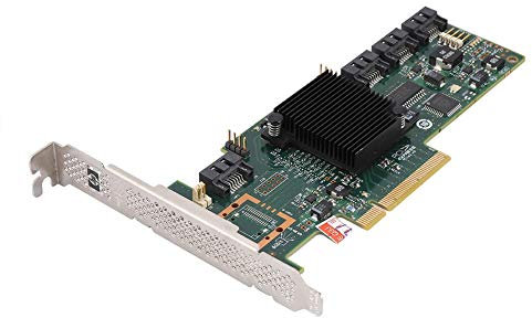 Controlador Raid SAS/SATA Interno Adaptador de Bus de Host PCI Express 6GB 4 Puertos 9212-4i(Modo IR)