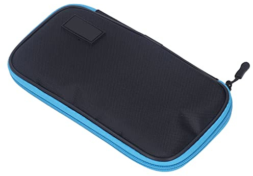 Estuche para Filtro de Lente de Cámara, Estuche Protector de Transporte de Viaje con 9 Bolsillos, de 30 Mm a 82 Mm, Material de Nailon Resistente Al Agua Y Al Polvo, con Cremallera/Gancho