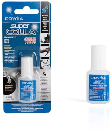 Pryma Super Colla Attacca Tutto con Pennello | 5g – Precisione e Tenuta Immediata