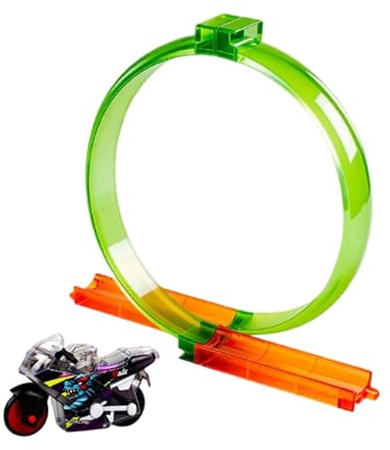 Juguete de Coche acrobático para Motocicleta - Vehículo Pullback de inercia para niños, Modelo de Carreras antigravedad de Color Aleatorio, acción de Rodadura, diseño Ligero y