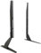RICOO TV Ständer höhenverstellbar FS512 Stand Fernsehständer für 40-65 Zoll Standfuss neigbar universell Lowboard VESA 800x400 schwarz bis 40 kg