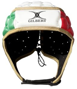 CASCHETTO DA RUGBY GILBERT XP250 ITALIA TRICOLORE (S)