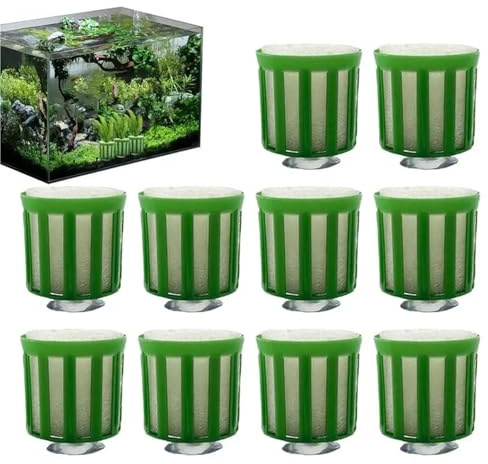 Nuqsx Aquarium Plant Weights 30pcs Plants Fixed Ring Set for Aquatic 10pcs Fish Tank Water Plants Fixing Ring Aquarium Plant Basket Landscape Decoration for Fish Tank Substrate Planting