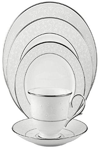 Lenox Opal Innocence Bone China 5-Piece Dinnerware Set for 1