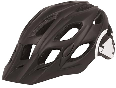 Endura Hummvee Ciclismo Casco para Hombre, Matt Black, L-XL