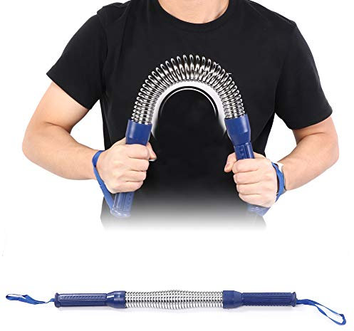 30 kg 40 kg 50 kg 60 kg Power Twister Spring Ginnico Braccio Muscolare Allenamento Flessibile Barra Elastica(50kg)