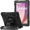 Gerutek Case for Lenovo Tab M8 4th Gen(TB-300FU/TB-301XU), Tab M8 Tablet shockproof Heavy Duty Rugged Protective Cover with 360 Stand & Hand Strap,Shoulder Strap for Lenovo 4th Gen,Black