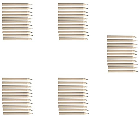 Fegtrty 500 8,5 cm träpenna, nybörjare skrivpenna, studenter skissa pennbrevpapper, hexangulärt A
