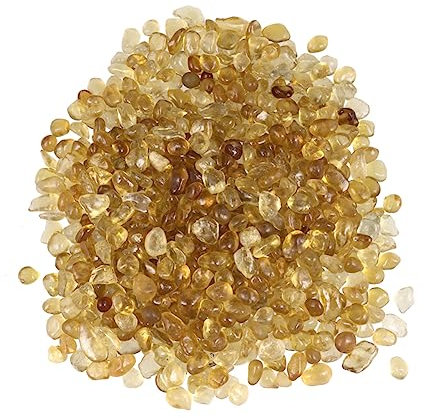 WOONEKY Gravier De Verre Coloré Ambre 5-9 Mm Pour Décoration Aquarium Et Loisirs Créatifs, 500 G, Pierres Décoratives Lumineuses, Adapté Déco Extérieure Et Intérieur, Matériau Léger Sécurisé