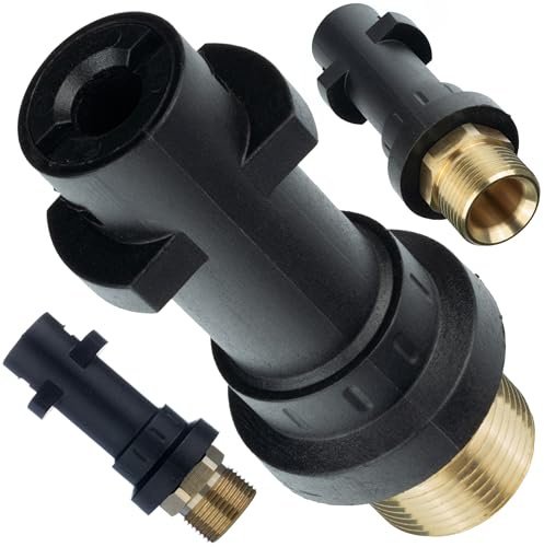 Rosfix adapter M22 till Bayonett, kompatibel med Kärcher K2, K3, K4, K5, K6, K7