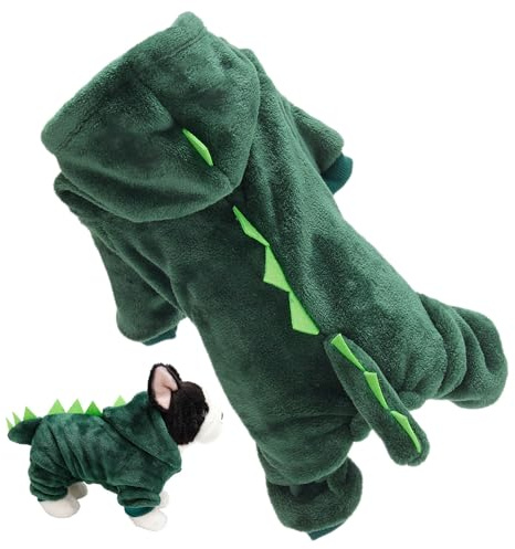Dinosaur Cat And Dog Hoodies | Super Soft Warm Winter Hooded Pullover | Soft Puppy Clothing Outdoor Jumper | Warm Pet Clothes Funny Costume For Dog, Cat