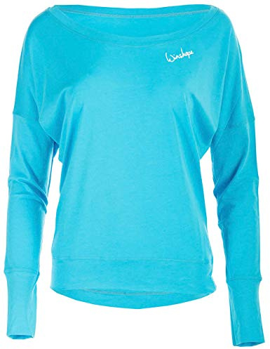 WINSHAPE Damen Ultra Leichtes Modal-longsleeve Mcs002 Longsleeve, Sky-blue, S EU