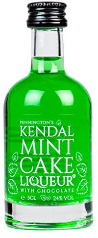 Pennington’s Spirits & Liqueurs Kendal Mint Cake Liqueur, 5cl, 24 Percent ABV, Fresh and Chocolate from Cumbria