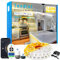 TENDIST 14M LED Strip Warmweiß 3000k Kaltweiß 6500K, Alexa Kompatibel Weiß Led Lichtband mit Fernbedienung, Dimmbar Selbstklebend Unterschrank Beleuchtung Led Strifen für Küche, Zimmer, Vitrinen