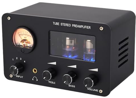 Amplificatore Valvolare, Amplificatore Valvolare Elettrico con Regolazione dei Volumi e Regolazione del Suono Alto e Basso per Un'esperienza di Uscita Audio Reale