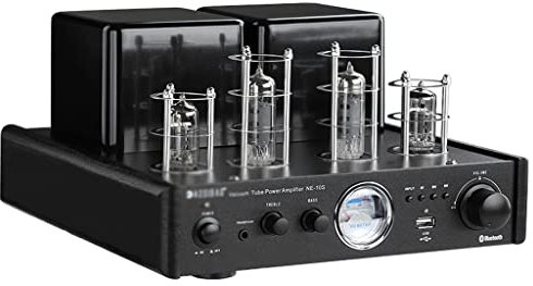 Rörförstärkare Audio 40Wx2 Professionell hemmabio Hifi Stereo Effektförstärkare Hörlursförstärkare