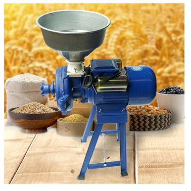 WRJAHCG Macinino per Cereali Riso Fagioli Mais,3000W Mulino Elettrico per Cereali,Molatura A Secco E Molatura A Umido Mulino per Cereali A Macchina,Copper Wire,3000W