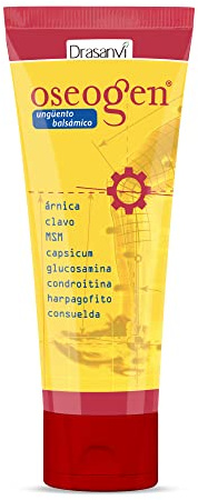 Drasanvi OSEOGEN Ungüento Balsámico | Glucosamina, Condroitina, MSM, Ärnica, Consuelda, Harpagofito, Capsicum y Clavo| Alivio de Molestias Cotidianas Musculares o Inflamatorias| Uso Tópico | 200 ml