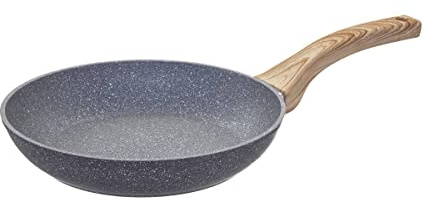 Secret de Gourmet - Poêle D 26 cm en Aluminium Forgé aspect pierre Ligne Nature