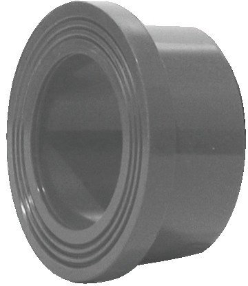 ALIAXIS Collet PVC pression strié pour joint plat femelle à coller DN80-PVC90 - Raccord et tube