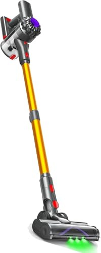 VACTechPro Cordless Vacuum Cleaner, 35KPA/45Mins Stick Vacuum, 6-in-1 Lightweight Vacuums with Detachable Battery, Green Light, Anti-Tangled, for Pet Hair Hardwood Floor Carpet Car