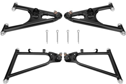 Mabutingti Kit de brazos de control superior e inferior delantero de alta resistencia aptos para Yama-ha Banshee 350 YFZ350 1987-2006 3GG-23540-00-P0